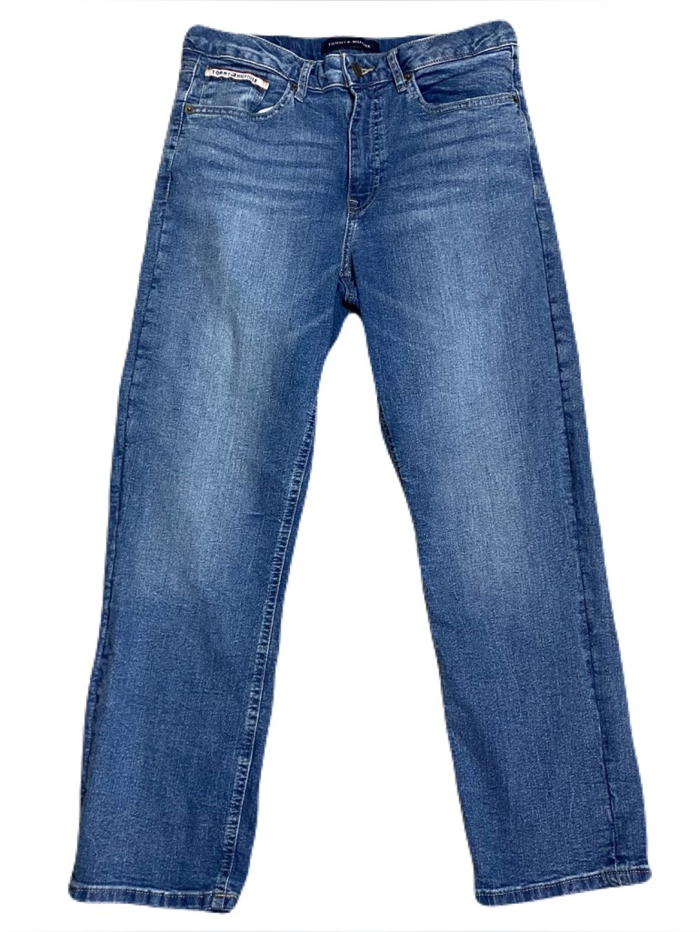 Tommy Hilfinger‎ Straight Leg Medium Wash Jeans Women's 10 - Inseam 26"